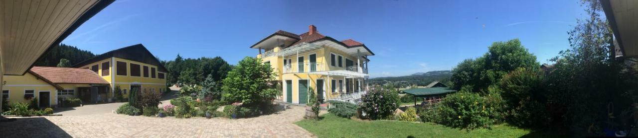 Ferienwohnung Am Bauernhof Strassonig Vulgo Hornis Moosburg Kültér fotó